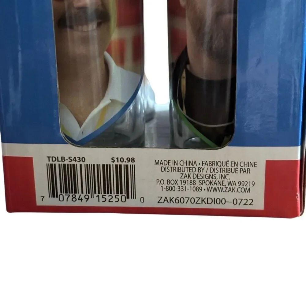 Ted Lasso Mini Glass Set Of 4 2oz Shot Glasses *New*